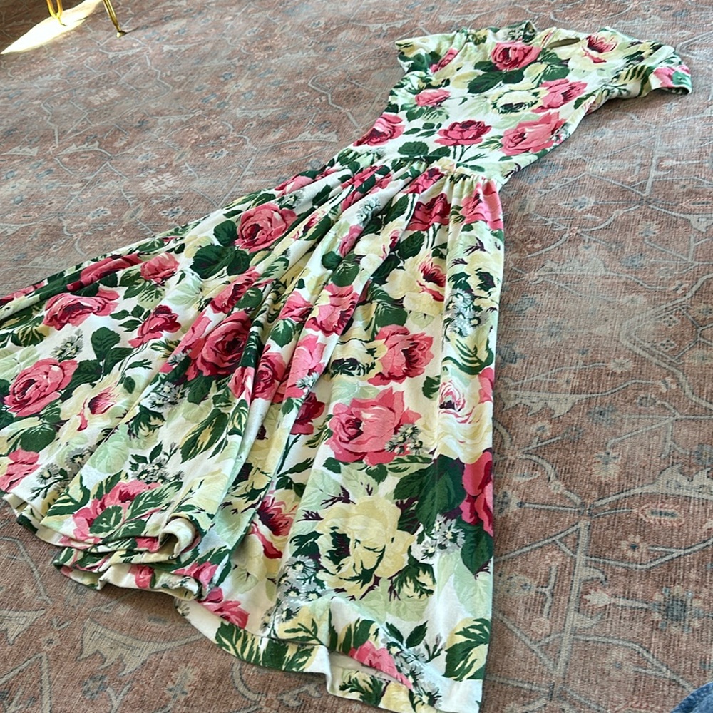 Vintage Expo Rose Romantic Dress